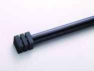 Aluminiumvorhang Rod Durable der Stärke-0.8mm der Gardinenstange-4.5m