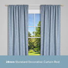 Starkes Aluminiumvorhang-Rod Standard Decorative Window Curtain-Rohr