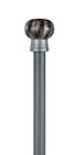 Längen-Aluminiumvorhang Rod Roman Blind Pole 19mm Durchmesser-6.5m