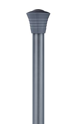 Ein guter Preis. Einfacher sauberer Durchmesser-Aluminiumvorhang Rod Hanging 350cm Längen-19mm Im Internet