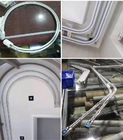 Vorhang-Motor der Längen-6m Somfy kurvte elektrische Vorhang-Bahn-Aluminiumlegierung