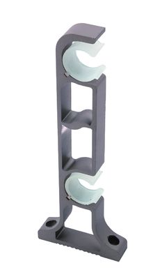 Ein guter Preis. Schwerer ladender Gardinenstange-Klammer-doppelter Vorhang Rod Brackets Easy Installation Im Internet