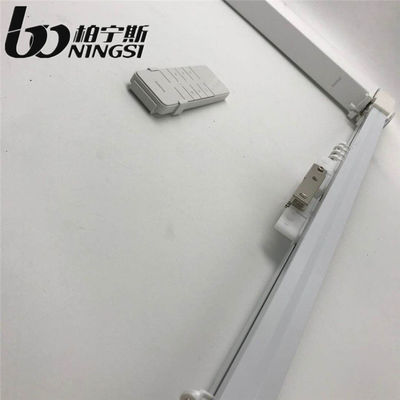 Ein guter Preis. Elfenbein-weiße 35mm*30mm intelligente Gardinenstange 4 Meter-Vorhang Rod Aluminum Alloy Im Internet
