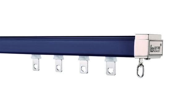 Ein guter Preis. Dunkelblaue stille 6mm Höhen-Aluminiumvorhang-Bahn-Decken-Berg Im Internet