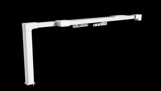 Ein guter Preis. Einziehbare Bendable intelligente Vorhang-Bahn-intelligente Falten-Vorhang-Bahn der Längen-1.6m Im Internet