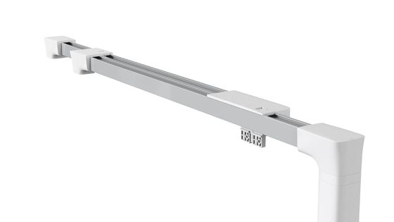 Ein guter Preis. Starke automatische Vorhang-Gleisanlage-justierbare Decken-Vorhang-Bahn L500cm 0.6mm Im Internet