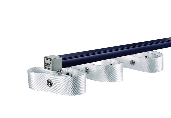 Ready to Ship In Stock Fast Dispatch Skylight pulley system square thick sliding track metal curtain track 2